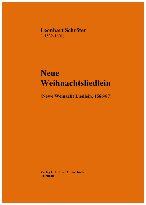 Produktbild zu: Neue Weihnachtsliedlein