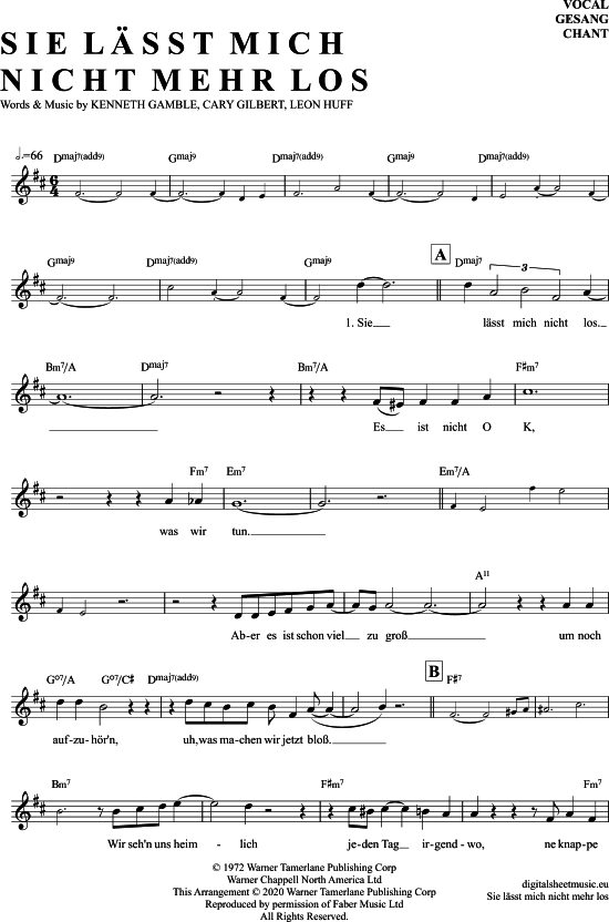 Sie Läßt Mich Nicht Mehr Los 