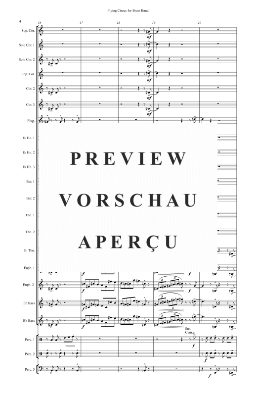 Produktgalerie: Seite 7 von 11 Flying Circus, , (Brass Band)