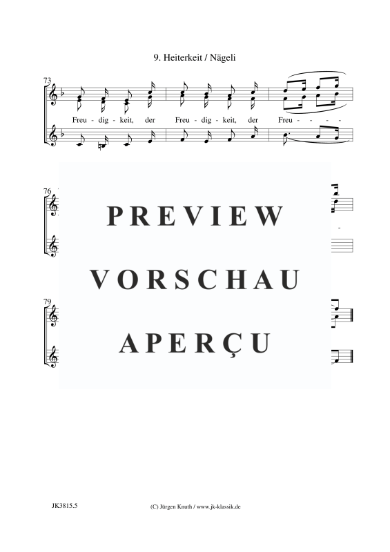 gallery: Heiterkeit , , (Frauenchor SSA)