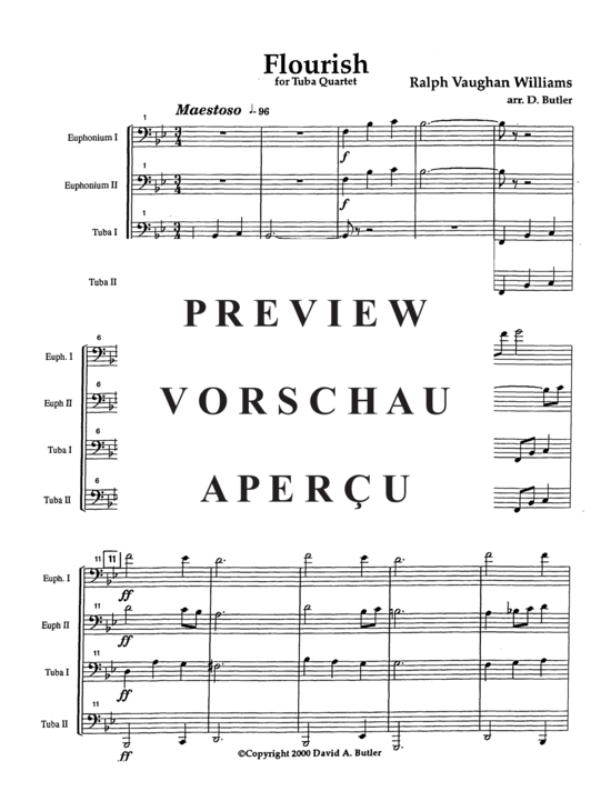 Product gallery: Page 5 of 14 Flourish , , (Tuba Quartett EETT)