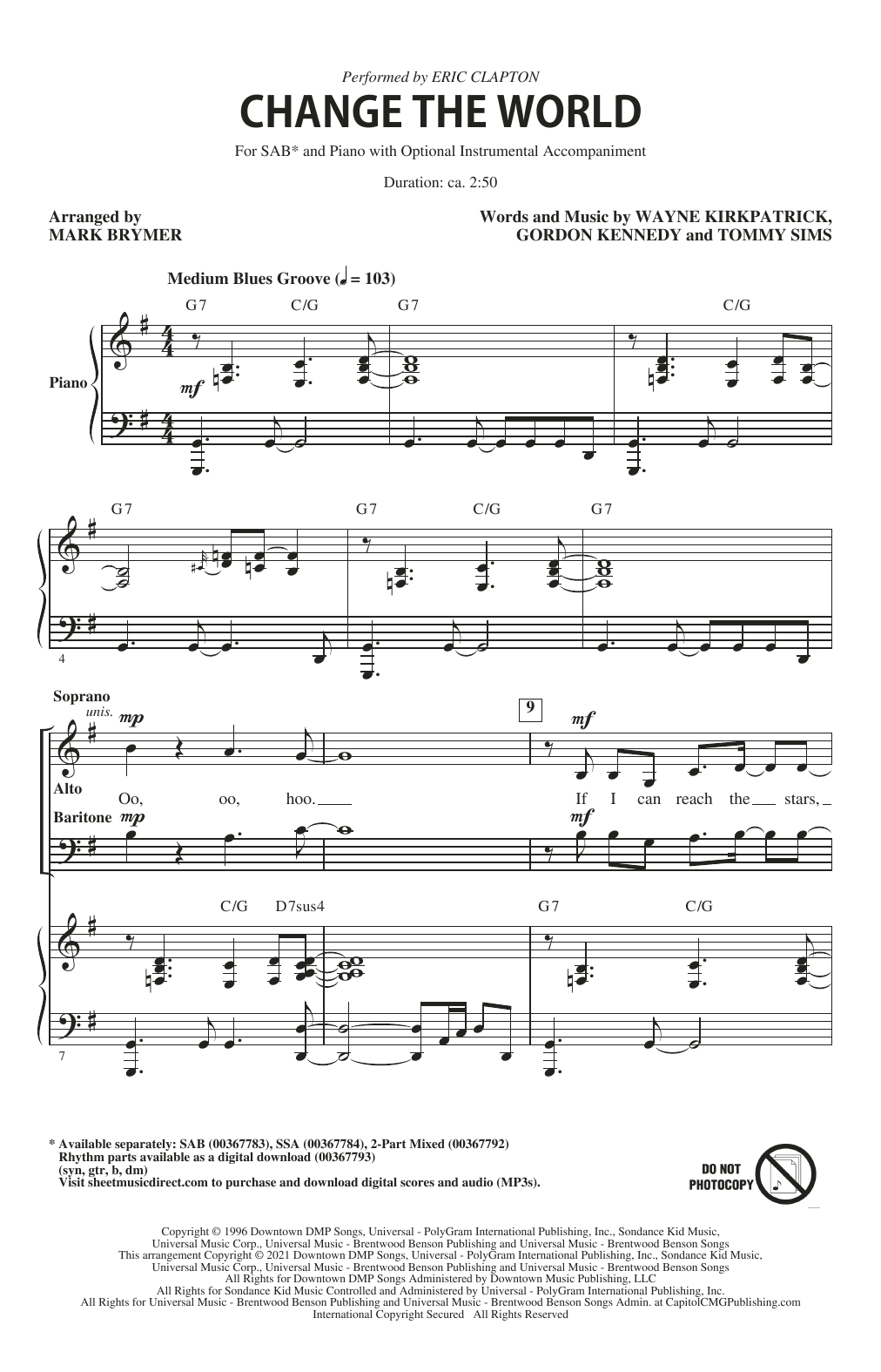 Produktbild zu: Songs Of Hope (Choral Collection)