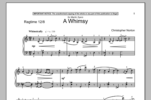 Product gallery: Page 1 of 1 A Whimsy, Christopher Norton