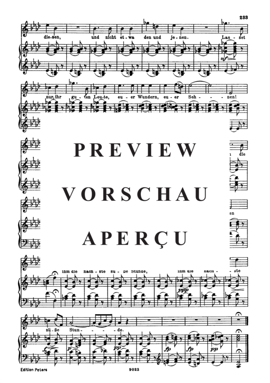 Product gallery: Page 3 of 3 Geheimes D.719, , High Voice and Piano