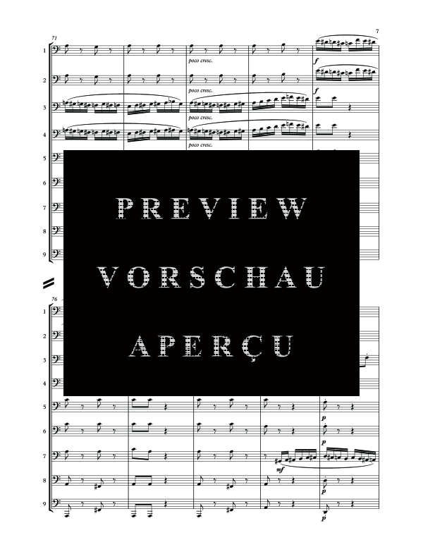 Product gallery: Page 11 of 11 Flight of the Bumblebee, The, , (Tuba Ensemble)