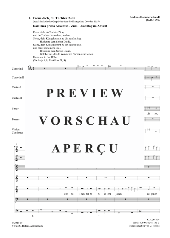 Produktgalerie: Seite 10 von 11 Musikalische Gespräche über die Evangelia - von Advent bis Pfingsten, , (Gemischter Chor, Instrumente, Basso Continuo)