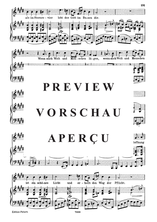 Product gallery: Page 3 of 5 Glaube, Hoffnung und Liebe D.939, , Medium Voice and Piano