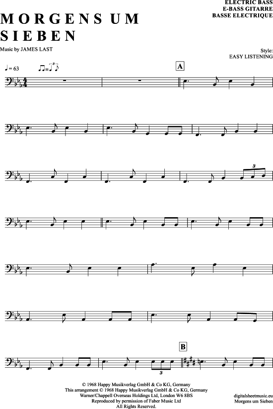 Product picture to: Morgens um sieben James Last