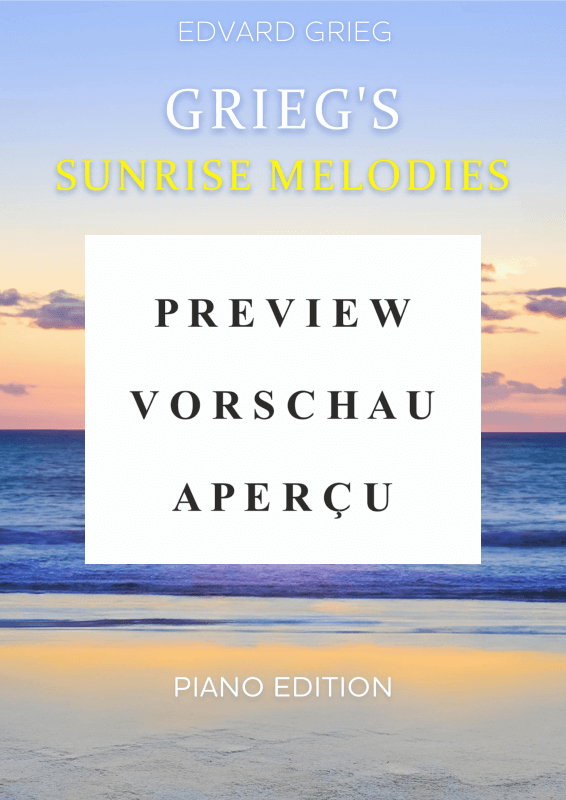 Product gallery: Page 2 of 11 Grieg´s Sunrise Melodies, , Piano Solo