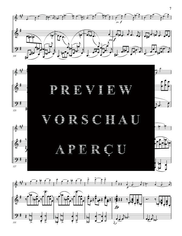Product gallery: Page 11 of 11 Sonate in G Major, Op. 78, , (clarinet in Bb and piano)
