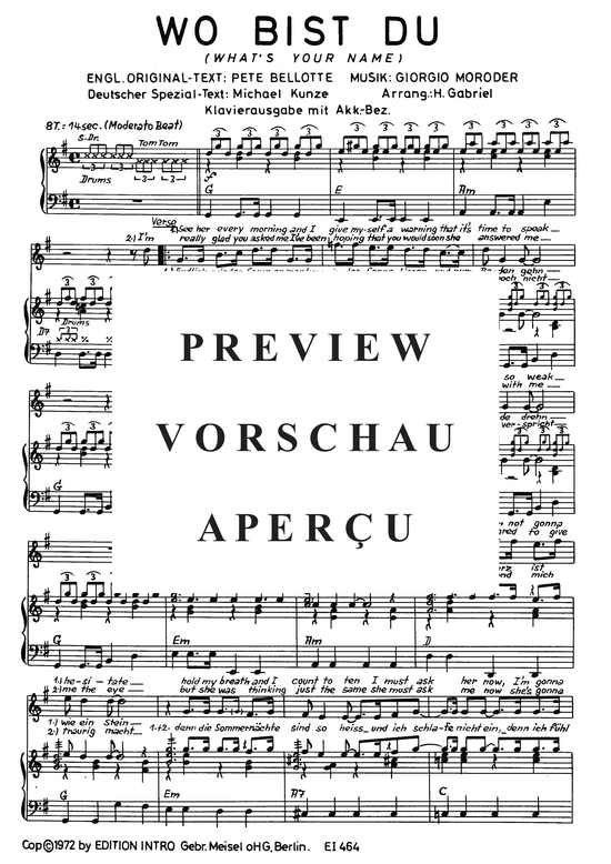 Produktgalerie: Seite 4 von 4 Wo bist Du, Maffay, 	Peter, Klavier und Gesang