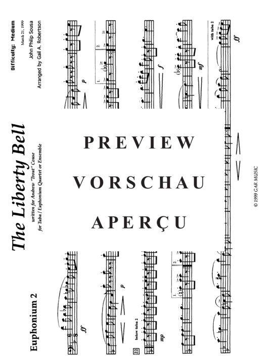gallery: Liberty Bell , , (Tuba Quartett EETT)