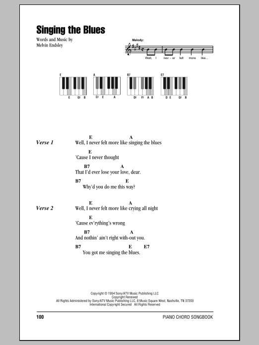 Produktbild zu: Singing The Blues