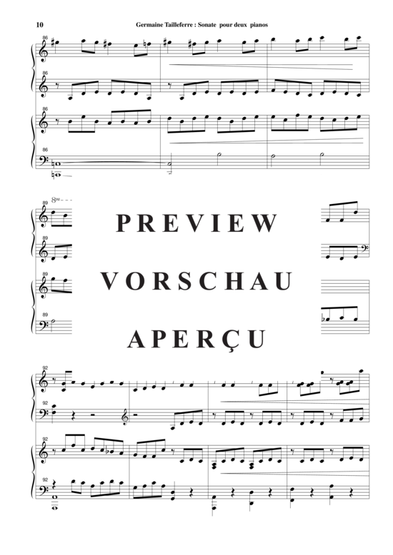 Product gallery: Page 11 of 21 Sonate , , (two pianos)