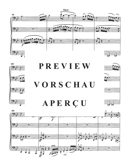 Product gallery: Page 16 of 21 Prelude and Dance , , (Tuba Quartett EETT)