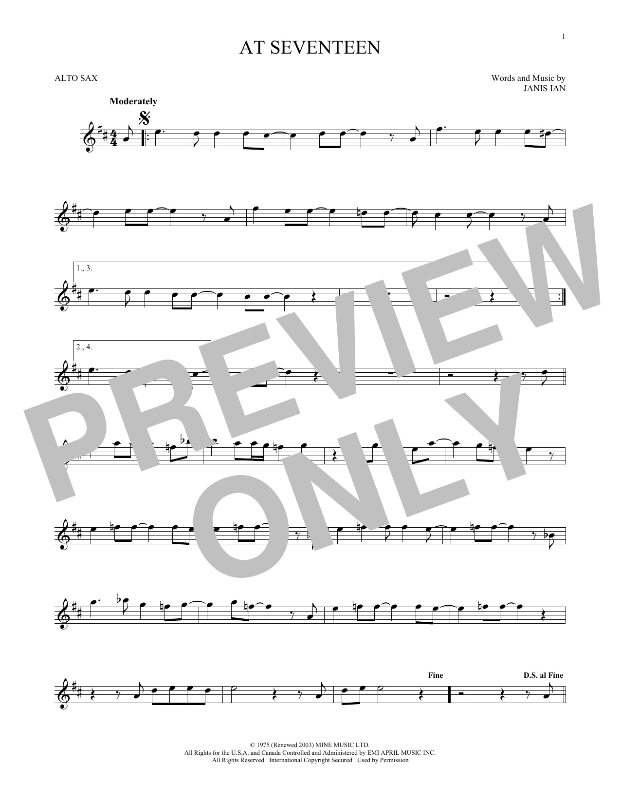 Product gallery: Page 1 of 1 At Seventeen, Janis Ian