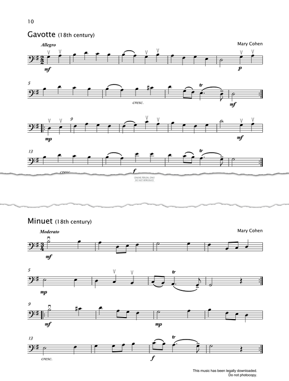 Produktgalerie: Seite 1 von 1 Minuet, Mary Cohen, Violoncello