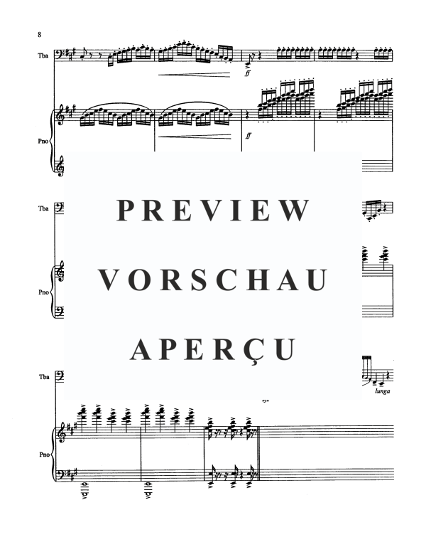 Produktgalerie: Seite 10 von 11 Suite No. 5, , Tuba und Klavier