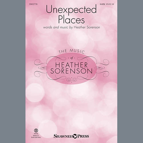 cover: Unexpected Places, Heather Sorenson