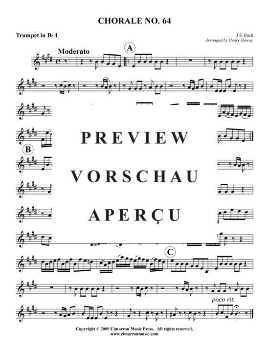Product gallery: Page 19 of 20 Choral Nr. 64 , , (Brass Ensemble)