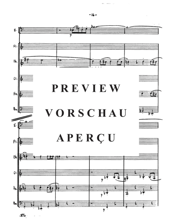 Produktgalerie: Seite 18 von 21 Sextet , , (Gemischtes Ensemble für Holzbläser Quintett + Euphonium Solo)