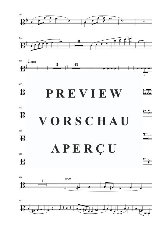 gallery: Des rêves avant le jour, , Gemischtes Ensemble - Viola Einzelstimme