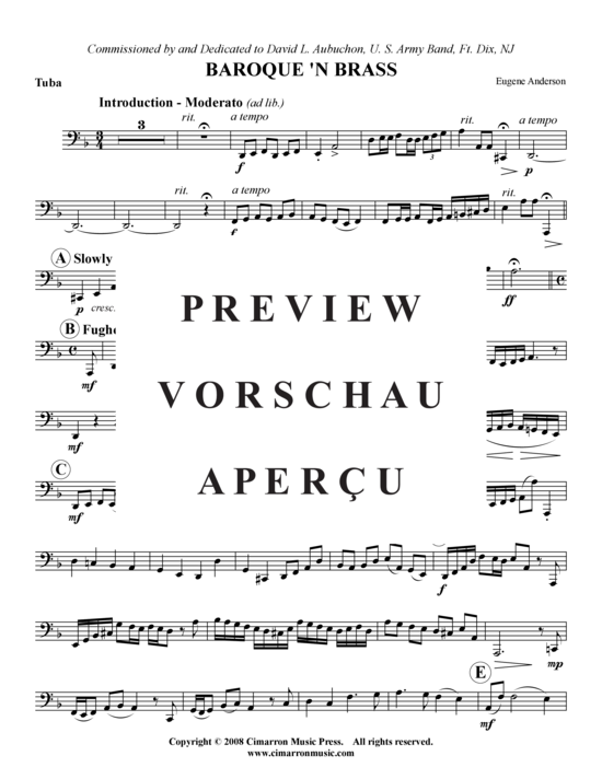 Produktgalerie: Seite 10 von 11 Baroque n Brass , , (Trompete in B + Tuba)