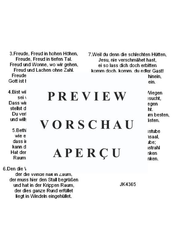 Produktgalerie: Seite 3 von 3 Ihr Gestirn, ihr hohen Lüfte und du lichtes Firmament BWV 476, , Gesang und Klavier