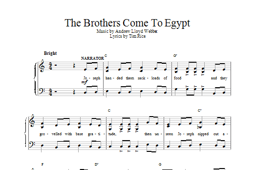 Product picture to: The Brothers Come To Egypt
