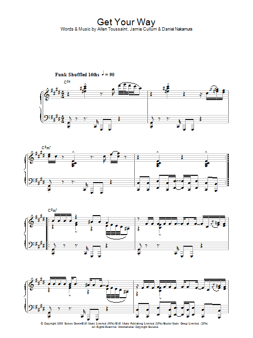 Product gallery: Page 1 of 1 Get Your Way, Jamie Cullum