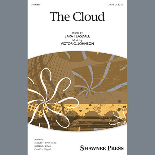cover: The Cloud, Sara Teasdale & Victor C. Johnson, Chor