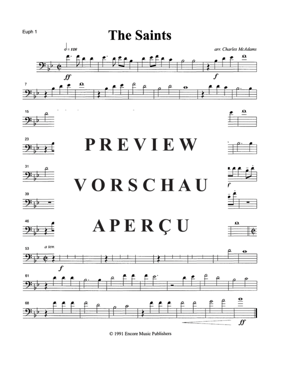 Product gallery: Page 7 of 10 The Saints , , (Tuba Quartett EETT)
