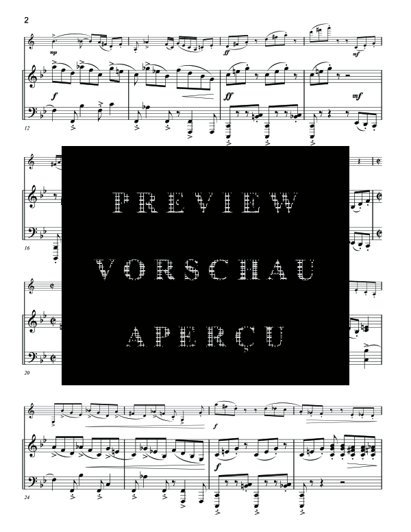 Product gallery: Page 6 of 11 Comic Symphony, , (clarinet in Bb and piano)