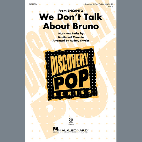 cover: We Don't Talk About Bruno (arr. Audrey Snyder), Lin-Manuel Miranda