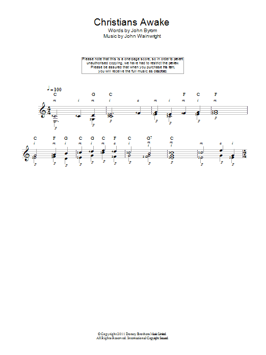 Product gallery: Page 1 of 1 Christians Awake, Traditional