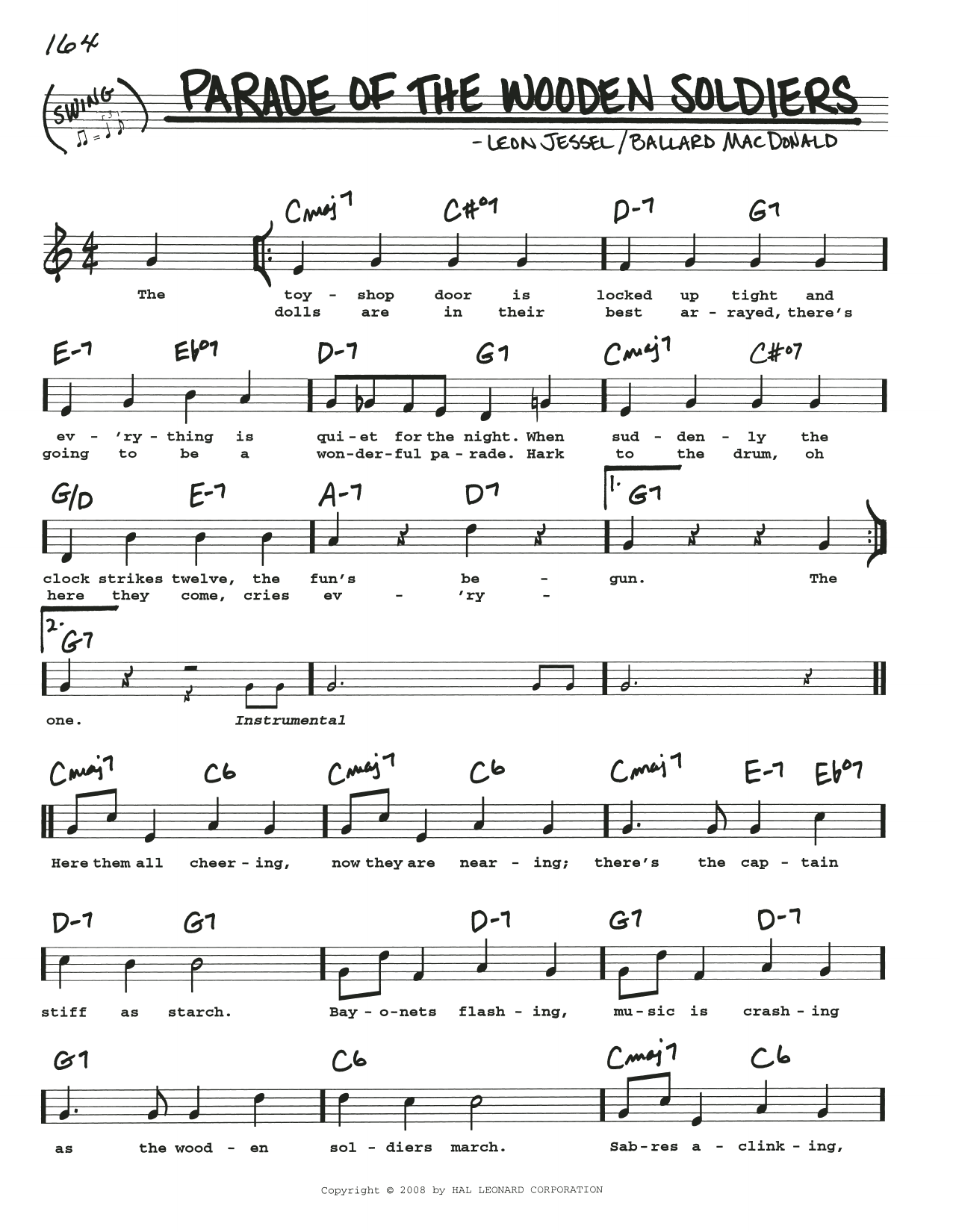 Produktbild zu: Parade Of The Wooden Soldiers