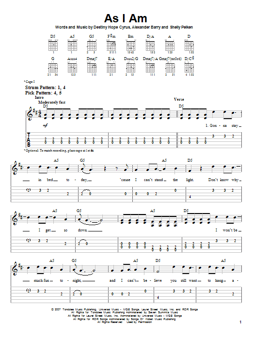 Product gallery: Page 1 of 1 As I Am, Hannah Montana