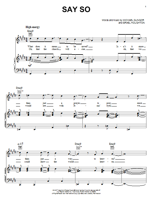 Produktbild zu: Say So