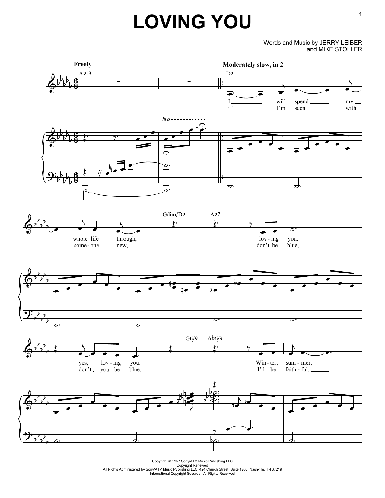 Produktgalerie: Seite 1 von 1 Loving You, Elvis Presley, Gesang, Klavier