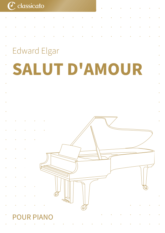 Produktbild zu: Salut d´Amour - Salut d´Amour op. 12 - Version simplifiée en do majeur - délicate et chaleureuseEdward Elgar