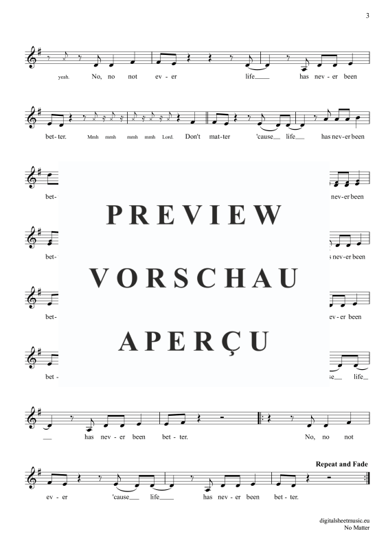 Produktgalerie: Seite 4 von 4 No Matter, Radics, Jack, Trompete in B