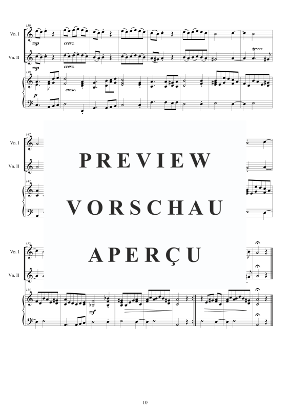 Produktgalerie: Seite 11 von 11 Trio Sonata No.6 in A-Moll Op.1, , 2 Violinen und Cembalo