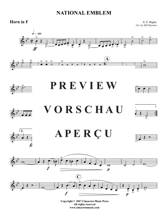 Produktgalerie: Seite 5 von 14 National Emblem , , (Blechbläserquintett)