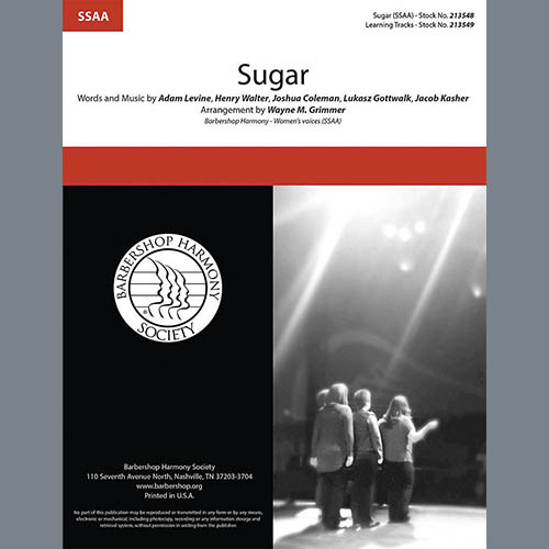 Produktbild zu: Sugar (arr. Wayne Grimmer)