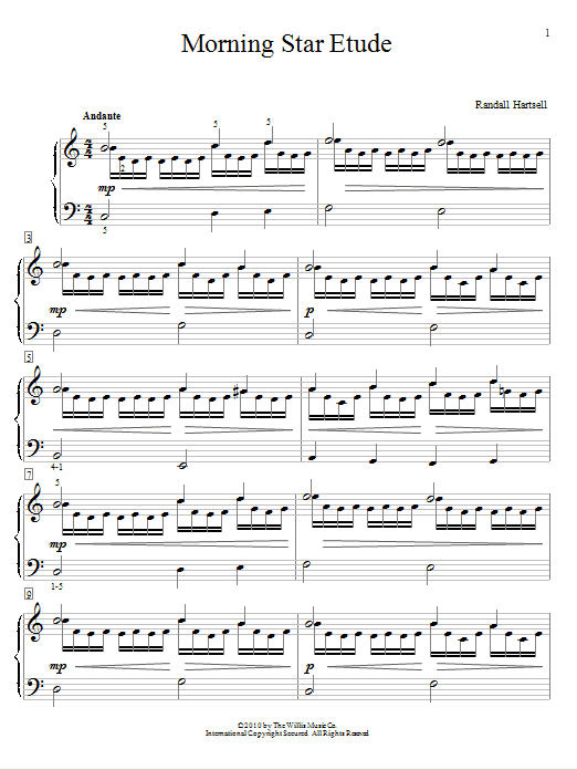 Produktbild zu: Morning Star Etude