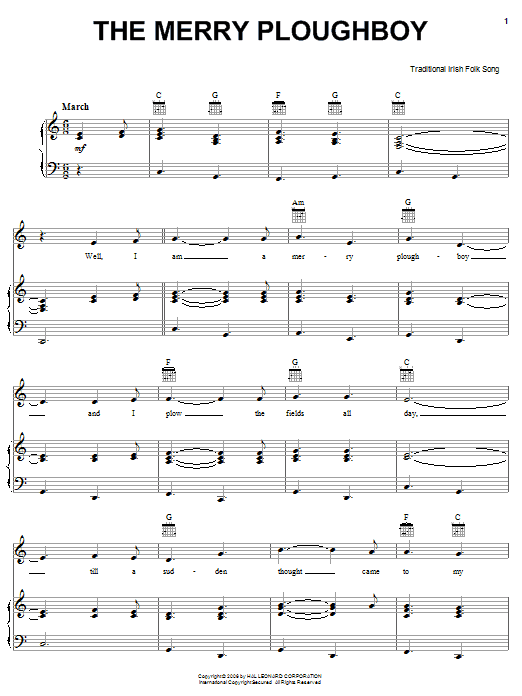 Produktbild zu: The Merry Ploughboy