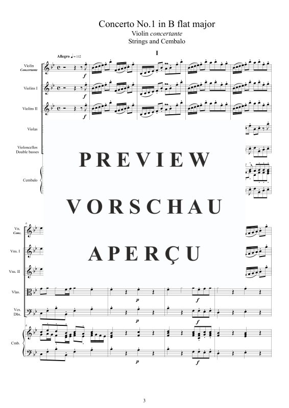 Product gallery: Page 4 of 11 Four Violin Concertos Op.9, , Concertante Violin, String Ensemble, and Harpsichord (Bc)