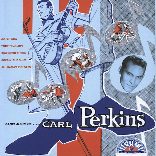 cover: Boppin' The Blues, Carl Perkins, Gitarre