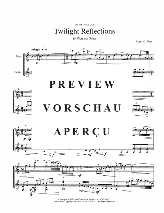 gallery: Twilight Reflections , , (Flöte und Gitarre)
