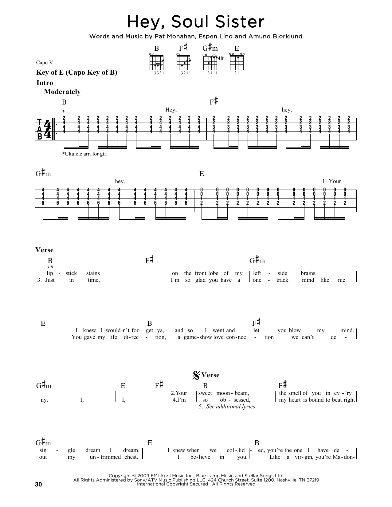 Produktbild zu: Hey, Soul Sister